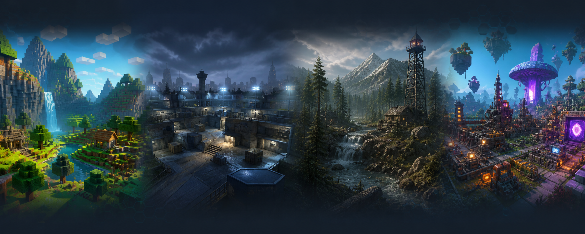 Minecraft Server Worlds and Optimization Architecture